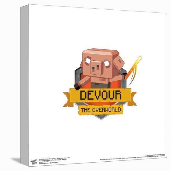 Gallery Pops Minecraft: Legends - Devour The Overworld Wall Art-Trends International-Stretched Canvas