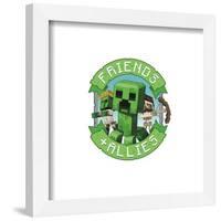 Gallery Pops Minecraft: Legends - Friends And Allies Wall Art-Trends International-Framed Gallery Pops