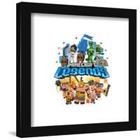 Gallery Pops Minecraft: Legends - Logo Badge Wall Art-Trends International-Framed Gallery Pops