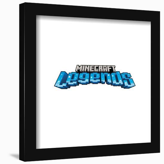 Gallery Pops Minecraft: Legends - Logo Wall Art-Trends International-Framed Gallery Pops