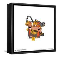 Gallery Pops Minecraft: Legends - Piglin Portal Guard Badge Wall Art-Trends International-Framed Stretched Canvas