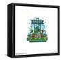 Gallery Pops Minecraft: Legends - Raise Your Banner Wall Art-Trends International-Framed Stretched Canvas