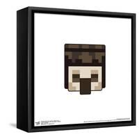Gallery Pops Minecraft: Legends - Skeleton Icon Wall Art-Trends International-Framed Stretched Canvas