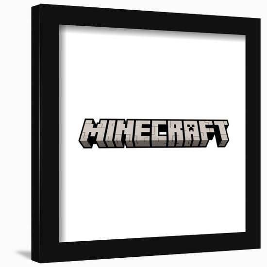 Gallery Pops Minecraft - Logo Wall Art-Trends International-Framed Gallery Pops