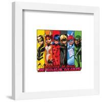 Gallery Pops Miraculous: Tales of Ladybug & Cat Noir - Be Strong, Be Brave, Be Miraculous Wall Art-Trends International-Framed Gallery Pops
