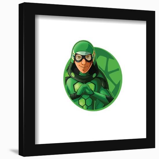 Gallery Pops Miraculous: Tales of Ladybug & Cat Noir - Carapace Badge Wall Art-Trends International-Framed Gallery Pops