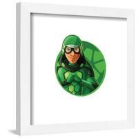 Gallery Pops Miraculous: Tales of Ladybug & Cat Noir - Carapace Badge Wall Art-Trends International-Framed Gallery Pops