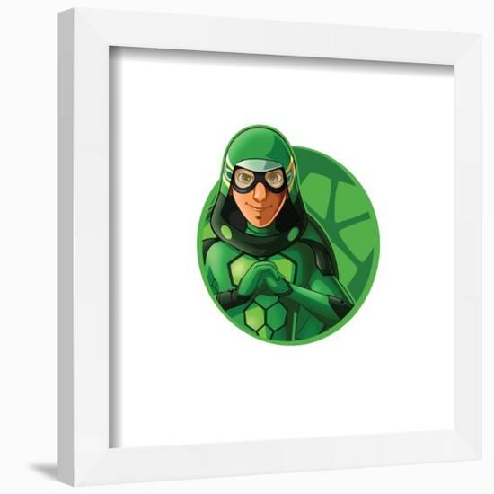 Gallery Pops Miraculous: Tales of Ladybug & Cat Noir - Carapace Badge Wall Art-Trends International-Framed Gallery Pops