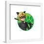 Gallery Pops Miraculous: Tales of Ladybug & Cat Noir - Cat Noir Badge Wall Art-Trends International-Framed Gallery Pops