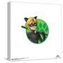 Gallery Pops Miraculous: Tales of Ladybug & Cat Noir - Cat Noir Badge Wall Art-Trends International-Stretched Canvas