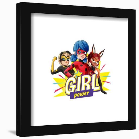 Gallery Pops Miraculous: Tales of Ladybug & Cat Noir - Girl Power Wall Art-Trends International-Framed Gallery Pops