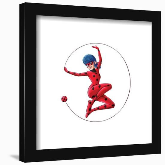 Gallery Pops Miraculous: Tales of Ladybug & Cat Noir - Ladybug Wall Art-Trends International-Framed Gallery Pops