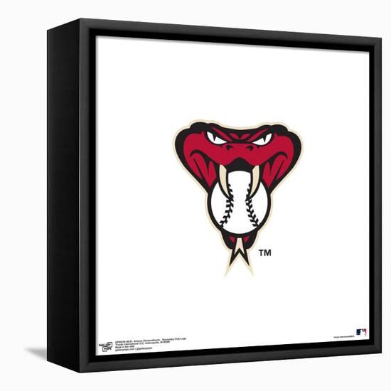 Gallery Pops MLB Arizona Diamondbacks - Secondary Club Logo Wall Art-Trends International-Framed Stretched Canvas