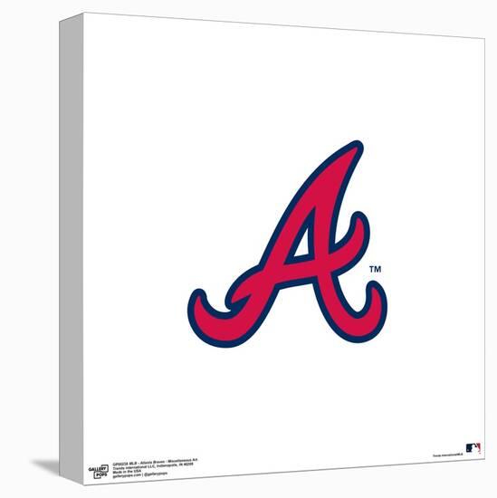 Gallery Pops MLB Atlanta Braves - Miscellaneous Art Wall Art-Trends International-Stretched Canvas