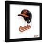 Gallery Pops MLB Baltimore Orioles - Drip Helmet Wall Art-Trends International-Framed Gallery Pops