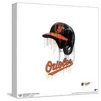 Gallery Pops MLB Baltimore Orioles - Drip Helmet Wall Art-Trends International-Stretched Canvas