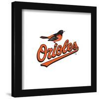 Gallery Pops MLB Baltimore Orioles - Secondary Club Logo Wall Art-Trends International-Framed Gallery Pops