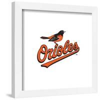 Gallery Pops MLB Baltimore Orioles - Secondary Club Logo Wall Art-Trends International-Framed Gallery Pops