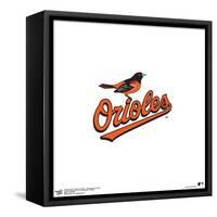 Gallery Pops MLB Baltimore Orioles - Secondary Club Logo Wall Art-Trends International-Framed Stretched Canvas