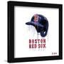 Gallery Pops MLB Boston Red Sox - Drip Helmet Wall Art-Trends International-Framed Gallery Pops