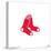 Gallery Pops MLB Boston Red Sox - Primary Club Logo Wall Art-Trends International-Stretched Canvas