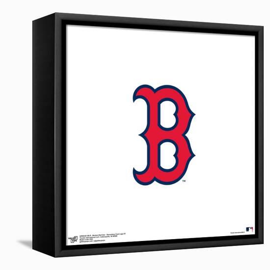 Gallery Pops MLB Boston Red Sox - Secondary Club Logo #1 Wall Art-Trends International-Framed Stretched Canvas