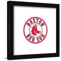 Gallery Pops MLB Boston Red Sox - Secondary Club Logo #2 Wall Art-Trends International-Framed Gallery Pops