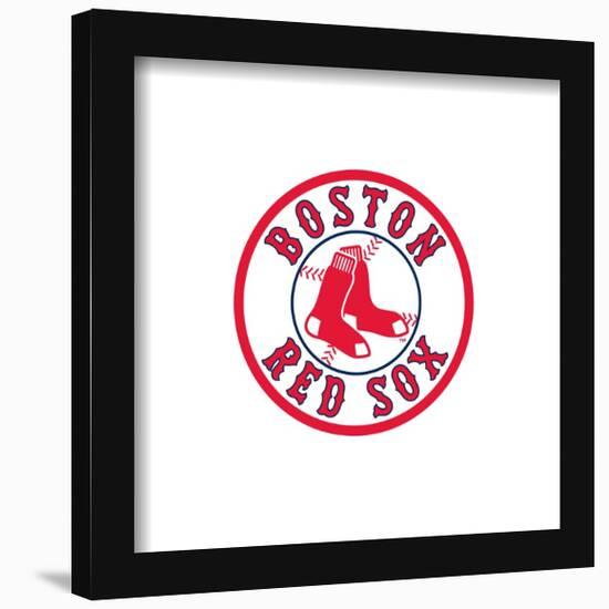 Gallery Pops MLB Boston Red Sox - Secondary Club Logo #2 Wall Art-Trends International-Framed Gallery Pops