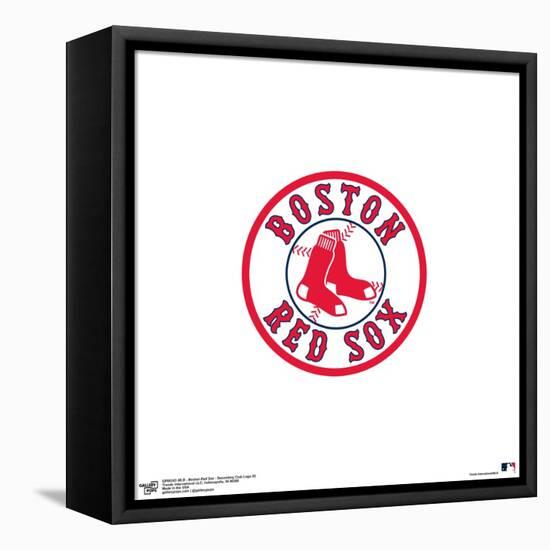 Gallery Pops MLB Boston Red Sox - Secondary Club Logo #2 Wall Art-Trends International-Framed Stretched Canvas
