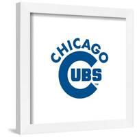 Gallery Pops MLB Chicago Cubs - Alternate Cap Logo Wall Art-Trends International-Framed Gallery Pops