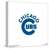 Gallery Pops MLB Chicago Cubs - Alternate Cap Logo Wall Art-Trends International-Stretched Canvas