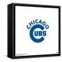 Gallery Pops MLB Chicago Cubs - Alternate Cap Logo Wall Art-Trends International-Framed Stretched Canvas