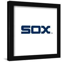 Gallery Pops MLB Chicago White Sox - Alternate Cap Logo Wall Art-Trends International-Framed Gallery Pops
