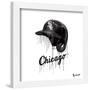 Gallery Pops MLB Chicago White Sox - Drip Helmet Wall Art-Trends International-Framed Gallery Pops