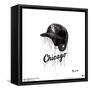 Gallery Pops MLB Chicago White Sox - Drip Helmet Wall Art-Trends International-Framed Stretched Canvas