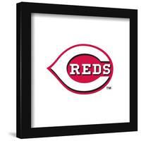 Gallery Pops MLB Cincinnati Reds - Primary Club Logo Wall Art-Trends International-Framed Gallery Pops