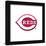 Gallery Pops MLB Cincinnati Reds - Primary Club Logo Wall Art-Trends International-Framed Gallery Pops