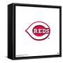 Gallery Pops MLB Cincinnati Reds - Primary Club Logo Wall Art-Trends International-Framed Stretched Canvas