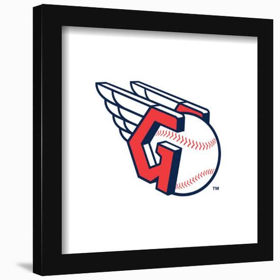 Gallery Pops MLB Cleveland Guardians - Primary Club Logo Wall Art-Trends International-Framed Gallery Pops