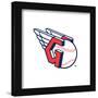 Gallery Pops MLB Cleveland Guardians - Primary Club Logo Wall Art-Trends International-Framed Gallery Pops