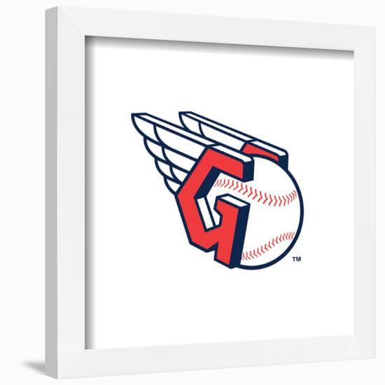 Gallery Pops MLB Cleveland Guardians - Primary Club Logo Wall Art-Trends International-Framed Gallery Pops