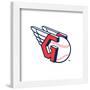 Gallery Pops MLB Cleveland Guardians - Primary Club Logo Wall Art-Trends International-Framed Gallery Pops