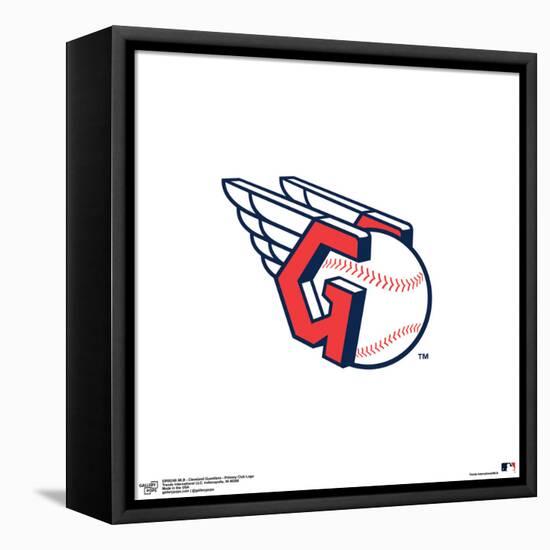 Gallery Pops MLB Cleveland Guardians - Primary Club Logo Wall Art-Trends International-Framed Stretched Canvas