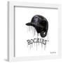 Gallery Pops MLB Colorado Rockies - Drip Helmet Wall Art-Trends International-Framed Gallery Pops