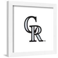 Gallery Pops MLB Colorado Rockies - Primary Club Logo Wall Art-Trends International-Framed Gallery Pops