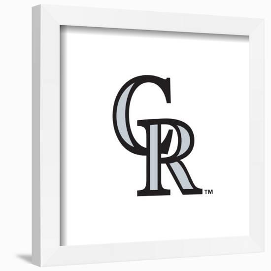 Gallery Pops MLB Colorado Rockies - Primary Club Logo Wall Art-Trends International-Framed Gallery Pops