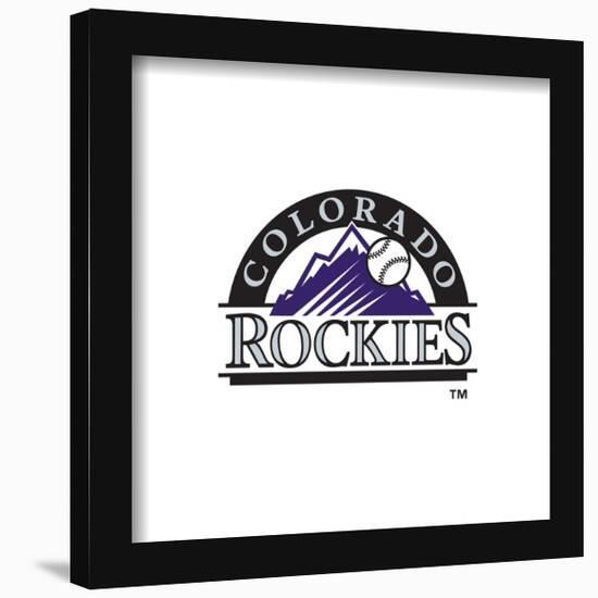 Gallery Pops MLB Colorado Rockies - Secondary Club Logo Wall Art-Trends International-Framed Gallery Pops