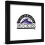 Gallery Pops MLB Colorado Rockies - Secondary Club Logo Wall Art-Trends International-Framed Gallery Pops