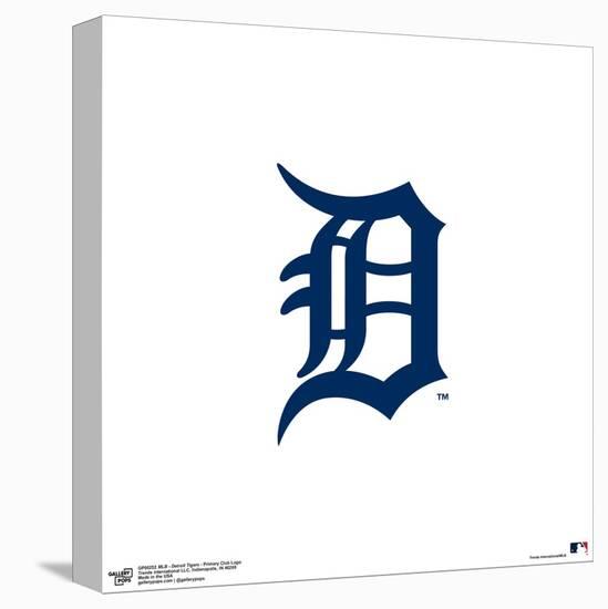 Gallery Pops MLB Detroit Tigers - Primary Club Logo Wall Art-Trends International-Stretched Canvas