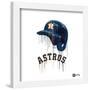 Gallery Pops MLB Houston Astros - Drip Helmet Wall Art-Trends International-Framed Gallery Pops